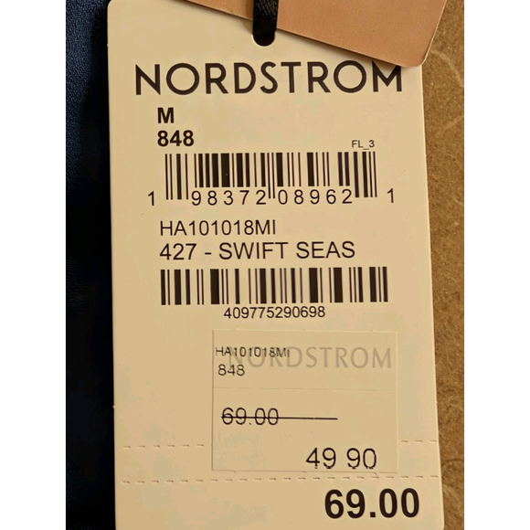 NEW Halogen Release Pleat Blouse in Swift Seas Size medium Career - Picture 8 of 9